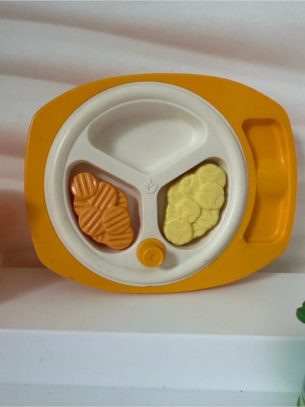 Fisher-Price Vintage 1986 1997 Fun With Food Baby's Meal Time Lot Plate pitcher
